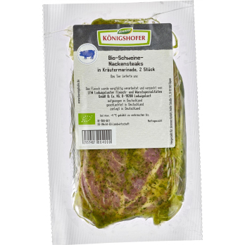 Schweine-Nackensteaks Kräuter