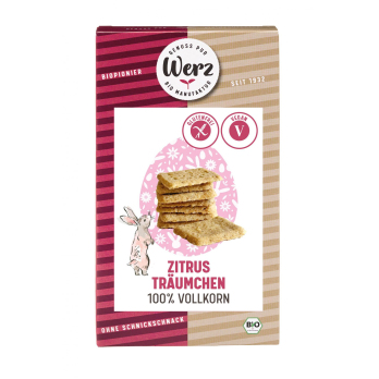 Werz Zitrus Träumchen, 125 g Packung