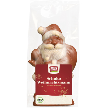 Rosengarten Weihnachtsmann Vollmilch, geschminkt,