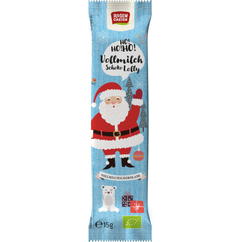 Rosengarten Vollmilch-Lolly-Nikolaus, 15 gr Stück