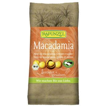 Rapunzel Macadamia Nusskerne geröstet, gesalzen