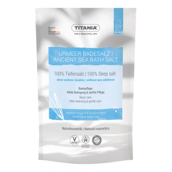 TITANIA® Urmeer Badesalz, 450 g Beutel