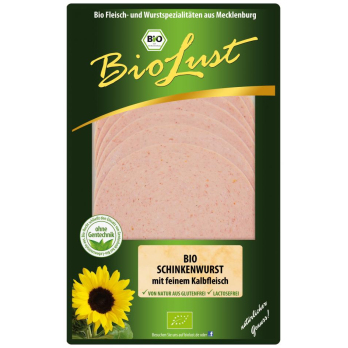 Schinkenwurst mit feinem Kalbfleisch