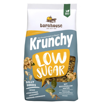 Barnhouse Krunchy Low Sugar Silly, 375 g Packung