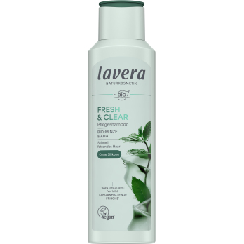 lavera Pflegeshampoo Fresh & Clear, 250 ml Flasche