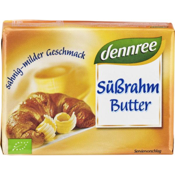 Süßrahmbutter, 250 gr Stück