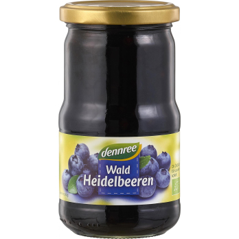 dennree Heidelbeeren, 350 gr Glas (125 gr)