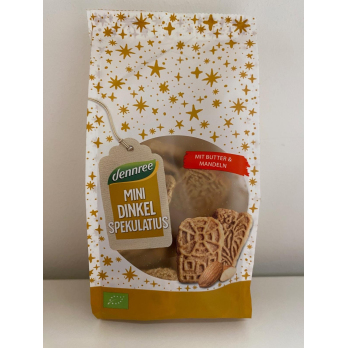 dennree Dinkel-Mandel-Spekulatius, 125 gr Packung