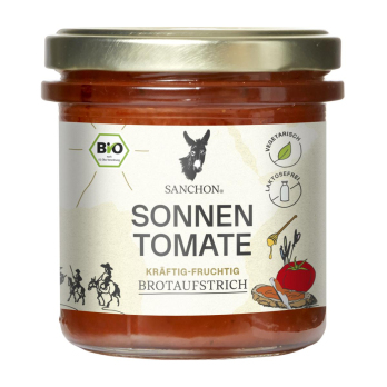 Sanchon Sonnentomate Brotaufstrich, 150 g Glas