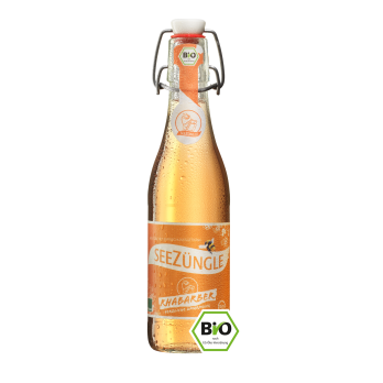 SeeZüngle Rhabarber, 0,33 ltr Flasche