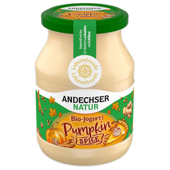 Andechser Natur Jogurt Pumpkin Spice, 500g