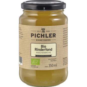 Pichler Biometzgerei Rinderfond, 350 ml Glas