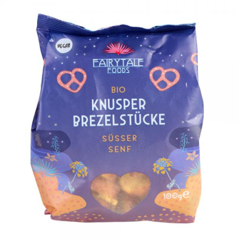 Fairytale Foods Knusper Brezelstücke süßer Senf