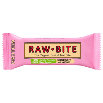 RAW BITE Fruchtriegel Protein Crunchy Almond, 45 g
