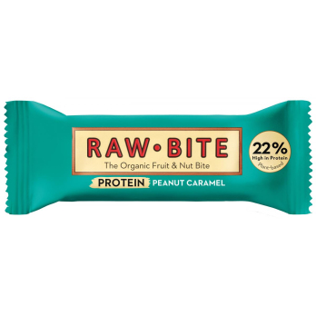 RAW BITE Fruchtriegel Protein Peanut, 45 g Stück