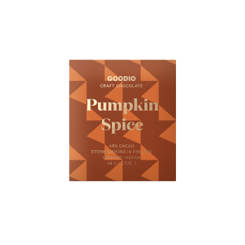 Goodio Pumpkin Spice Schokolade, 48 g Stück