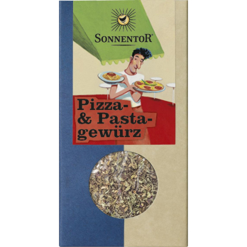 Sonnentor Pizza- und Pastagewürz, 20 gr Packung