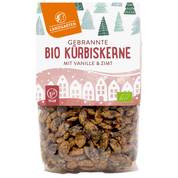 Landgarten Gebrannte Kürbiskerne, 150 g Packung