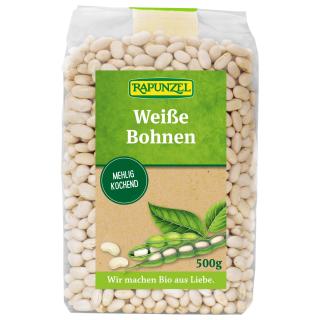 Rapunzel Bohnen weiß, 500 gr Packung