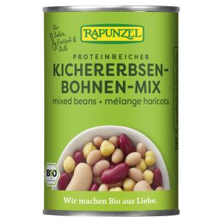 Rapunzel Bohnen Mix, 400 gr Dose (240 gr)