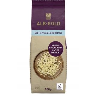 ALB-GOLD Hartweizen Nudelreis, 500 g Packung