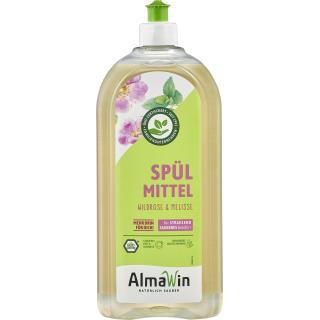 Alma Win Spülmittel Wildrose-Melisse, 1 ltr Flasch
