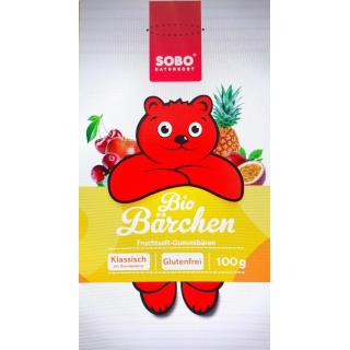 Sobo BioBärchen Fruchtsaft Gummibär, 100 gr Packun