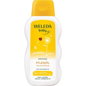 Weleda Calendula Pflegeöl parfümfrei, 200 ml Flasc