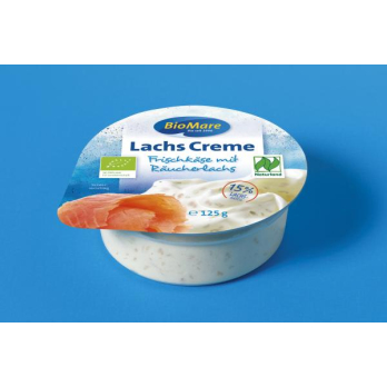 Bio Mare Lachs-Frischecreme, 125 gr Becher