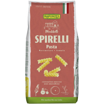 Rapunzel Spirelli Semola, 500 gr Packung