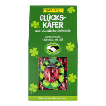 Rapunzel Glückskäfer gefüllt HIH, 100 gr Packung