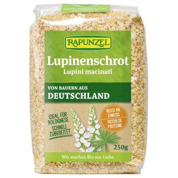 Rapunzel Lupinenschrot, 250 gr Packung