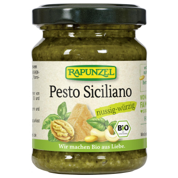 Rapunzel Pesto Siciliano, 130 ml Glas