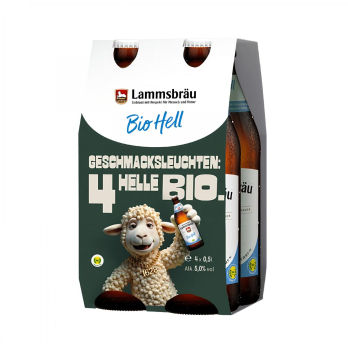 Neumarkter Lammsbräu EdelHell, 0,5 ltr Flasche