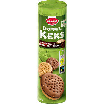 Wikana Doppelkeks Quinoa-Zartbittercreme 330g
