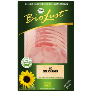 Ludwigsluster Fleisch-und Wurs Bierschinken, 80 gr