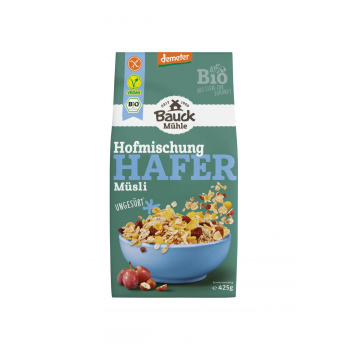 Bauckhof Hafer Müsli Hofmischung, glutenfrei 425g