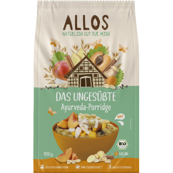 Allos Der Ungesüsste Ayurveda Brei, 450 gr Packung