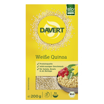 Davert Weißer Quinoa, 200g, 200 gr Packung