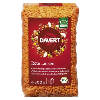 Davert Rote Ganze Linsen, orientalische Spezialitä