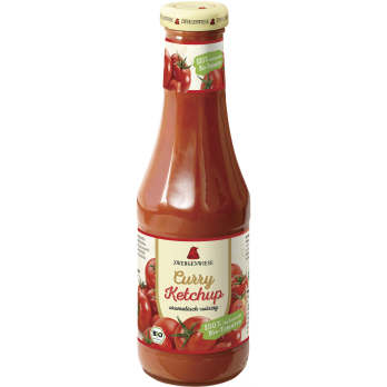 Zwergenwiese Curry-Ketchup, 500 ml Flasche