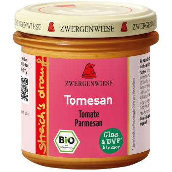 Zwergenwiese streichs drauf Tomesan, 135 g Glas