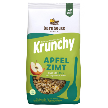 Barnhouse Krunchy Apfel Zimt, 750 gr Packung