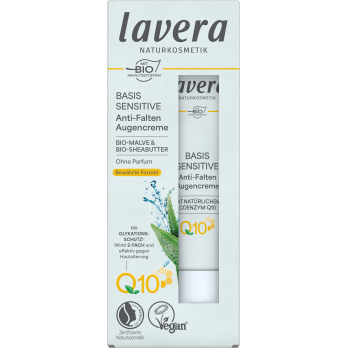 lavera Augencreme Anti-Falten Q10, 15 ml Tube