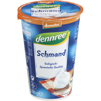 dennree Schmand, 200 gr Becher