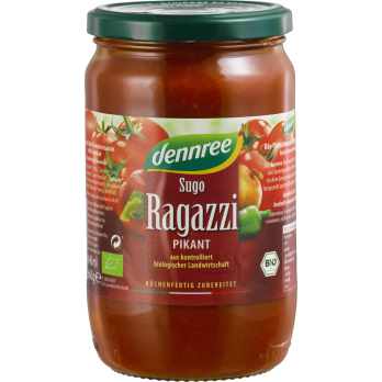 dennree Sugo Ragazzi, herzhaft-pikant, 660 gr Glas