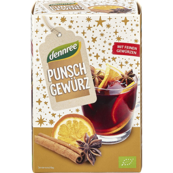 dennree Punschgewürz, 20 Btl Packung