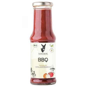 Sanchon Grillsauce Barbecue, 210 ml Flasche