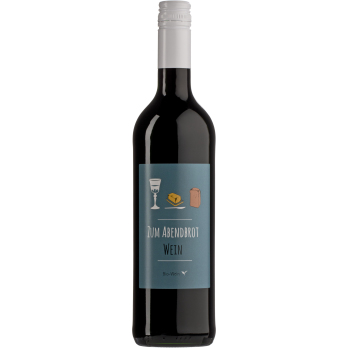 Zum Abendbrot Rotwein, 0,75 ltr Flasche