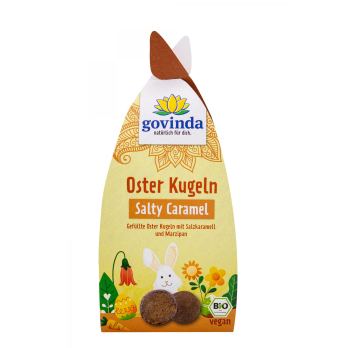 Govinda Oster Kugeln Salty Caramel, 50 g Stück